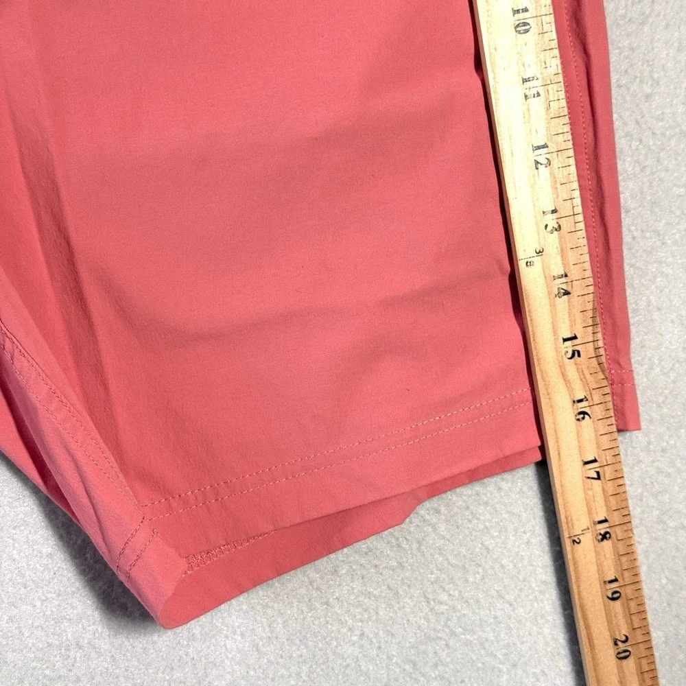 Sunswell Shorts Mens‎ Medium Hybrid Swim Trunks Unlined Pull On Drawstring Coral
